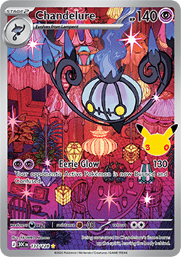Anverso de Chandelure · 30th Celebrations