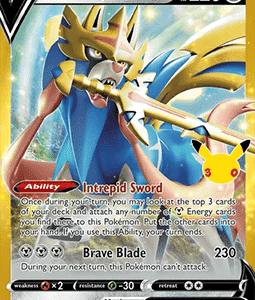 Anverso de Zacian V · 30th Celebrations