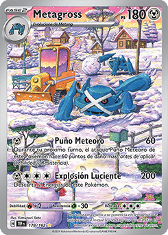 Anverso de Metagross 178/162 · Fuerzas Temporales