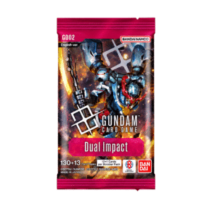 Sobre sellado Gundam Card Game Dual Impact GD02 en inglés, sin fondo