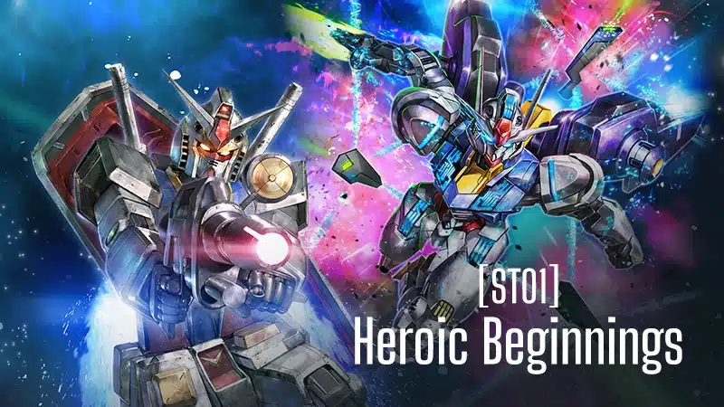 Starter Deck Heroic Beginnings ST01 de Gundam Card Game